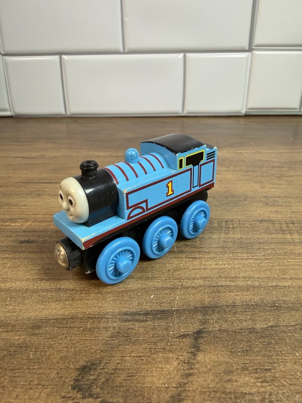 2003 Thomas The Tank Engine #1 Wooden Railway Train